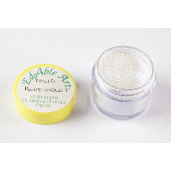 Glitzer dekoratives Disco Blauviolett