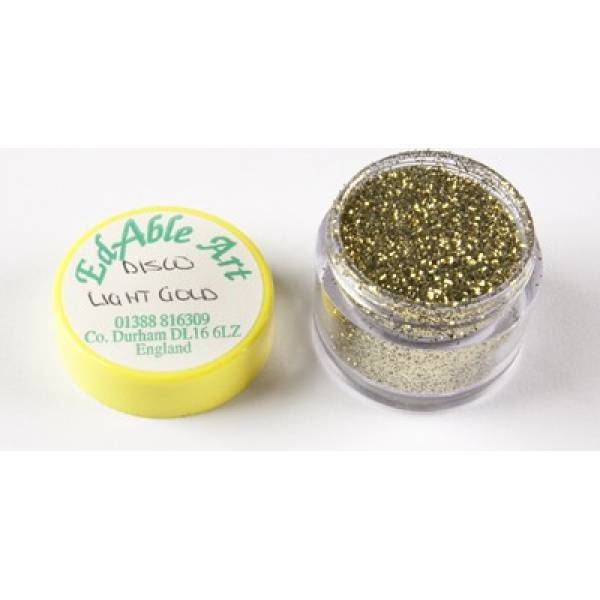 Glitzer dekoratives Disco-Licht Gold