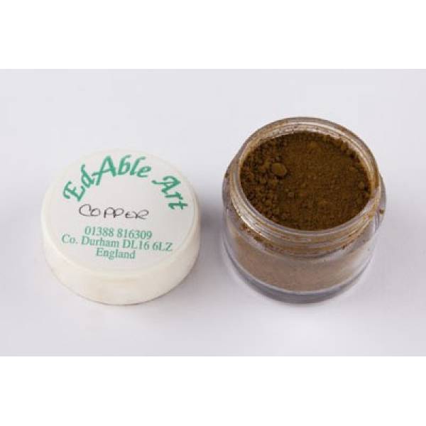 Staubfarbe Kupfer