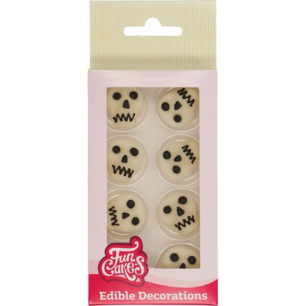 Zuckerschädel dekorieren 8St.