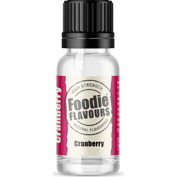 Natürliches konzentriertes Aroma 15ml Cranberry