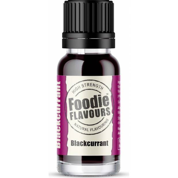 Natürliches konzentriertes Aroma 15ml schwarze Johannisbeere