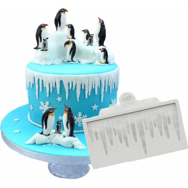 Silikonform Eiszapfen