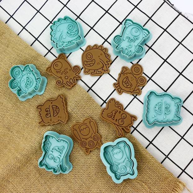 Monsterausstecher 6 Stück