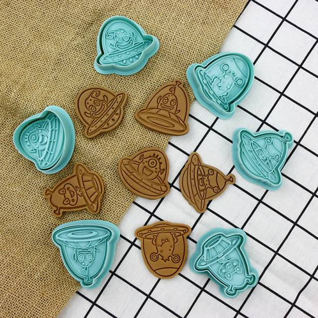 UFO-Ausstecher 6 Stück