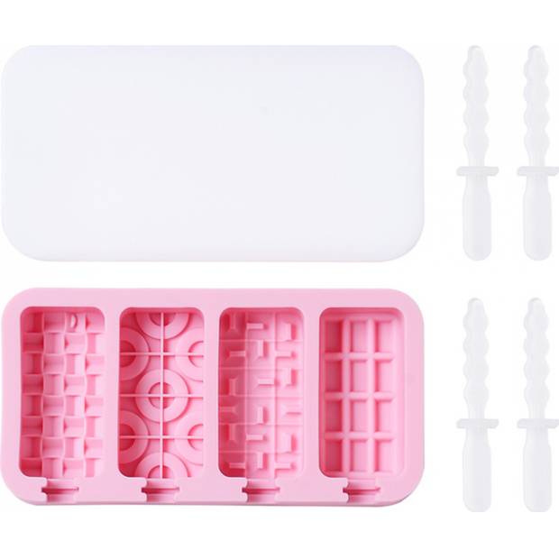 Silikonform für Eis am Stiel