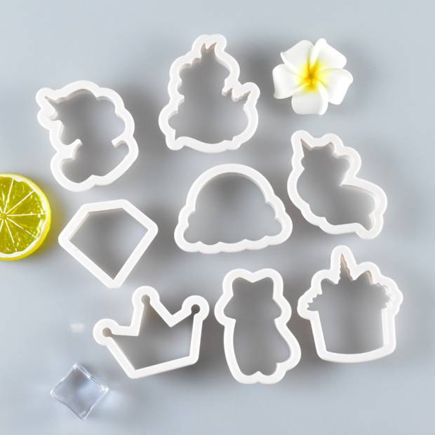 Einhorn Stanzset 8tlg.