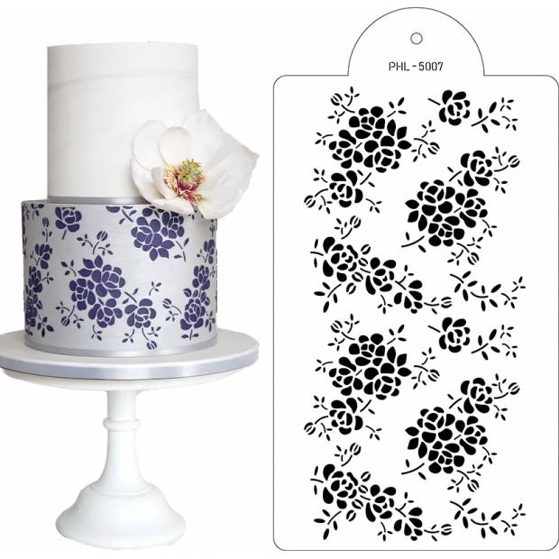 Schablone Schablone Blumen Magie 40x21cm