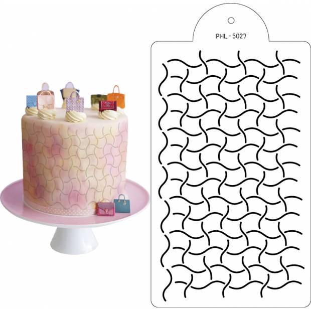 Schablone Schablone Hypno 40x21cm