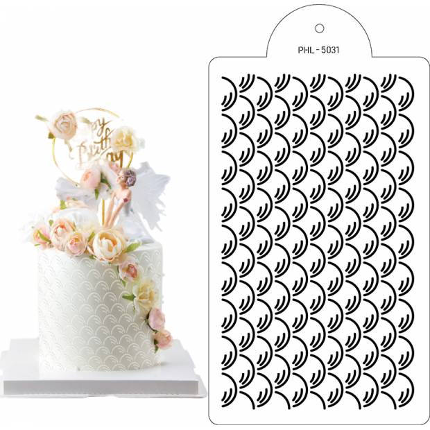 Schablone Schablone Skalen 40x21cm