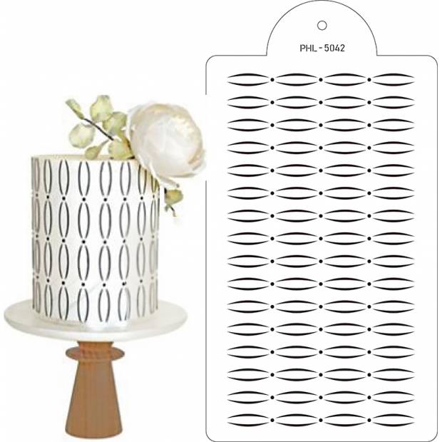 Schablone Schablone Dose 40x21cm