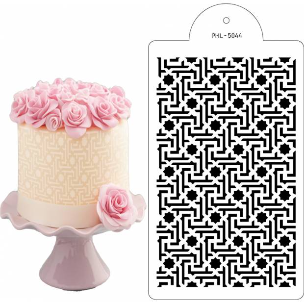 Schablone Schablone Labyrinth 40x21cm