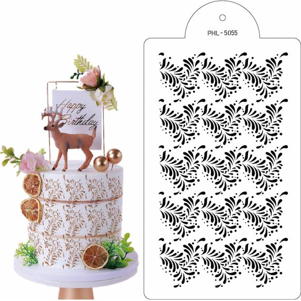 Schablone Schablone Pude 40x21cm