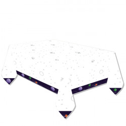 Papiertischdecke 180x120cm Universum
