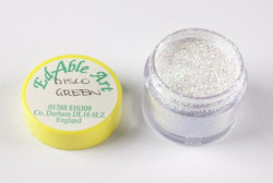 Funkelndes Dekorglitzer-Disco Grün