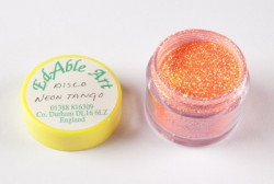 Glitzer dekoratives Disco Neon Tango