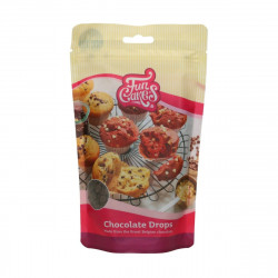 Zartbitterschokoladenstückchen 350 g 33 %.