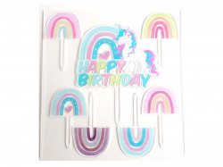 Einhornteeinstecker 7 Stück