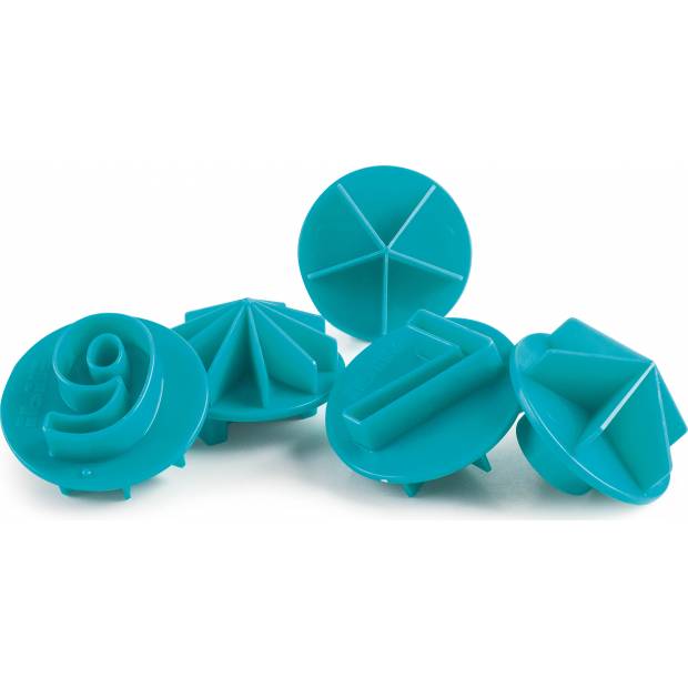 Satz Tortenschnittmarker