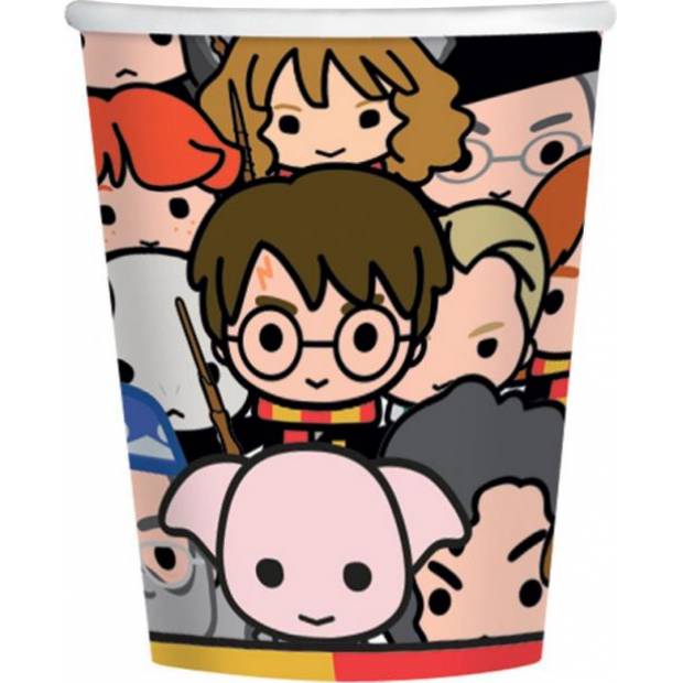 Pappbecher 250ml 8St. Harry Potter