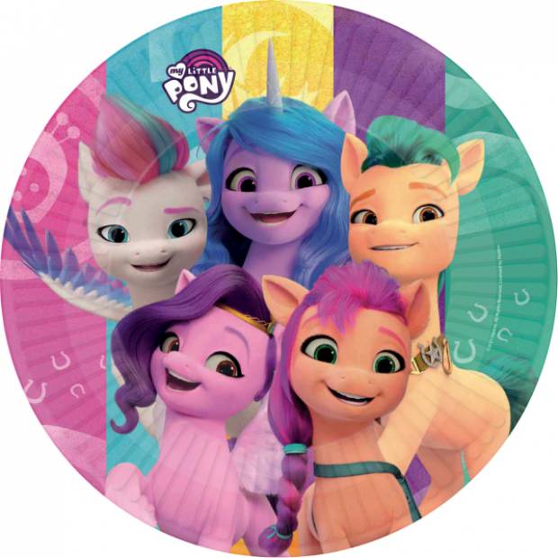 Papier Party Teller 8pcs 23cm My Little Pony