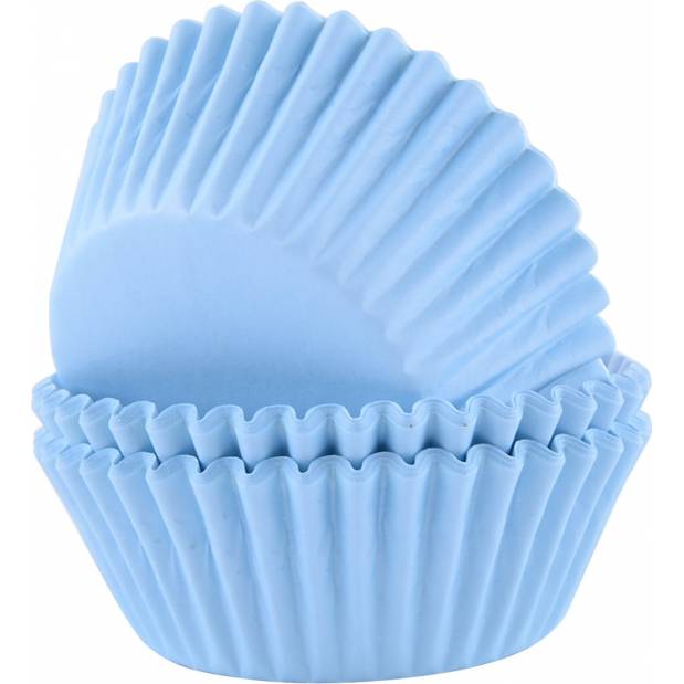 Cupcake-Förmchen, hellblau, 60 St.