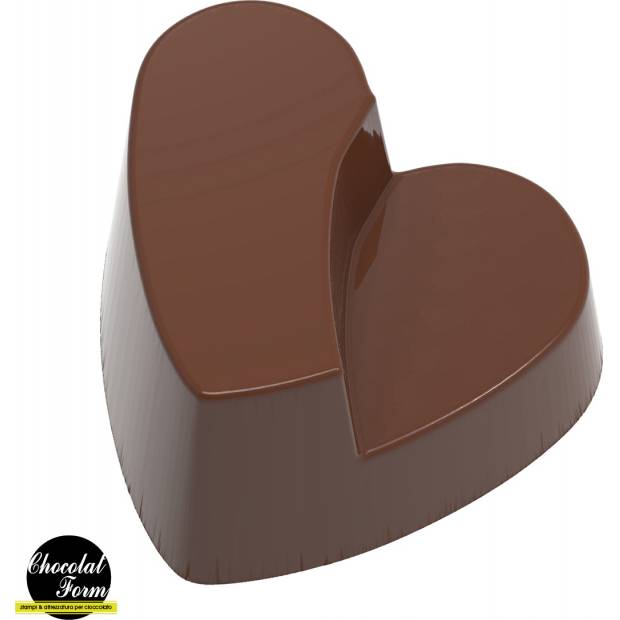 Trüffelform Schloss Herz 29x29x18mm