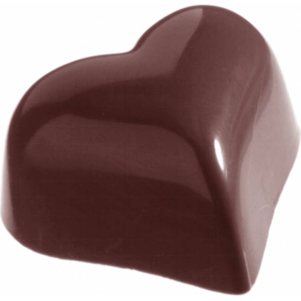 Form für Pralinen kleines Herz 31x27x17mm