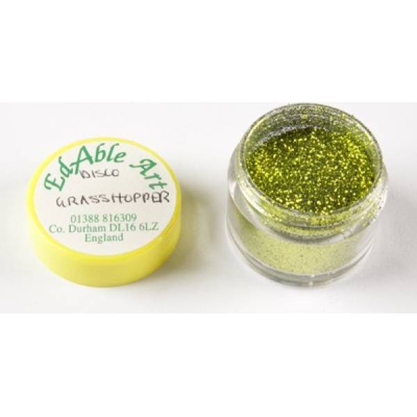 Glitzer dekoratives Disco Glasshopper