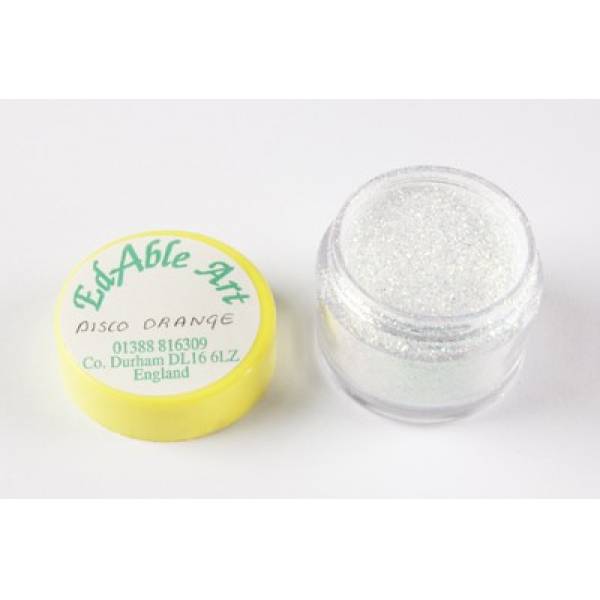 Funkelndes dekoratives Disko-Orange