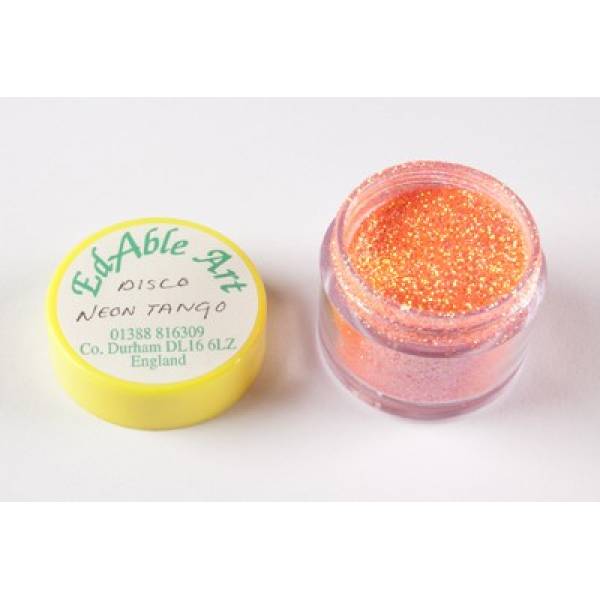 Glitzer dekoratives Disco Neon Tango