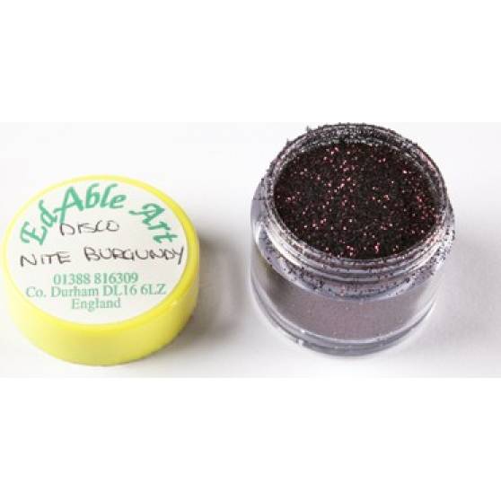 Tanzdeko Disco Nite Burgundy