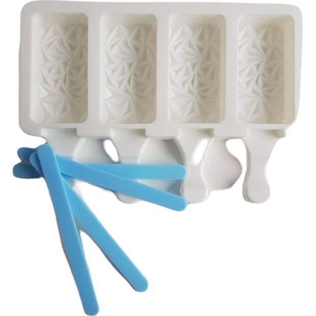 Silikonform für Eis am Stiel