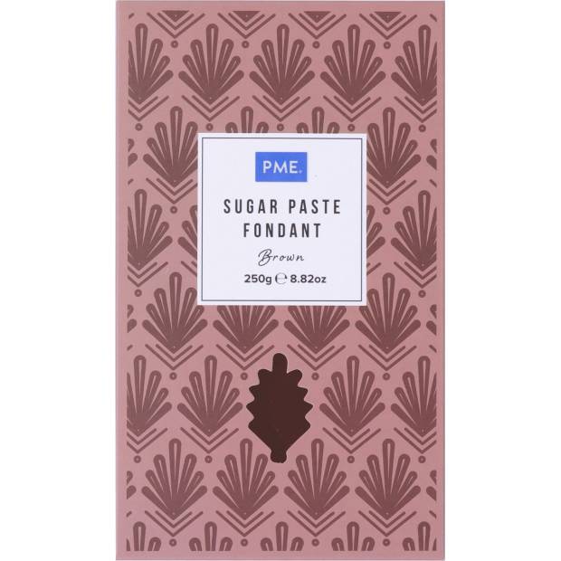 Überzugsmasse braun 250g