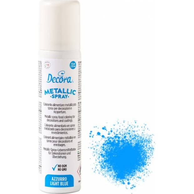 Blaues Metallic-Spray 75 ml