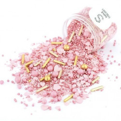 Zuckerdekoration 90g rosa Valentinsgruß