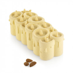 Silikonform Kerzenständer