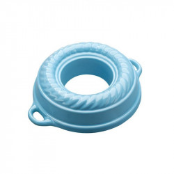 Littinierte Emaille-Backform Kranz GOURMETINA - Hemdblau