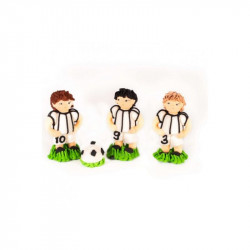 Zucker-Figur Fußballer 3pcs und Fußballer