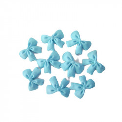 Zuckerguss für Torten Schleifen blau 9 Stücke