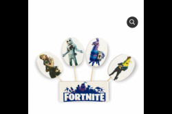 Zuckerfigur Tortenaufsatz Fortnite