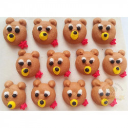 Zuckerdekoration Bärchen 12 Stück