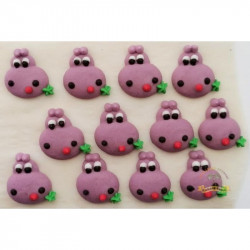 Zucker-Deko Flusshropper 12 Stücke