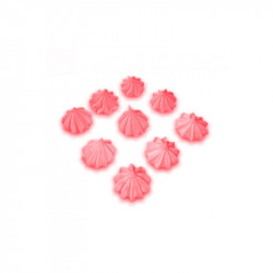 Zuckerguss-Makronen 9 Stück Rot