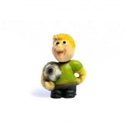 Marzipan-Figur Fußballspieler, grüne Trikotas 7,5×5 cm 70 g