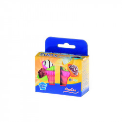 Süßwaren-Cupcake-Farbmischung 25x18mm 200Stk.