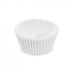 Konditorei-Cupcake weiß 45 x 25 mm 1000 Stück