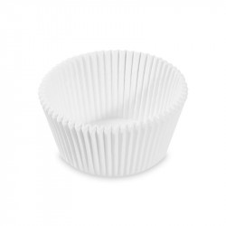 Konditorei-Cupcake weiß 50 x 32 mm 1000 Stück