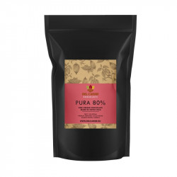 Hochwertige dunkle Schokolade 80%, 10kg