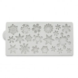 Silikon-Formen Schneeflocke 12×6 cm
